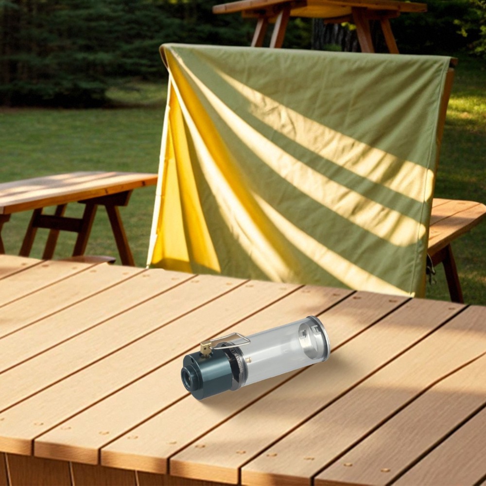 Efficient Camping Gas Lantern with Both Butane and Propane Compatibility