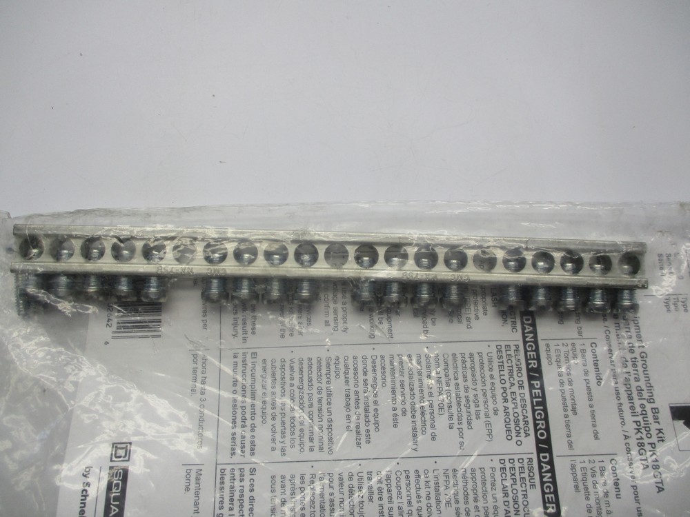 SQUARE D PK18GTA GROUNDING BAR KIT NSMP