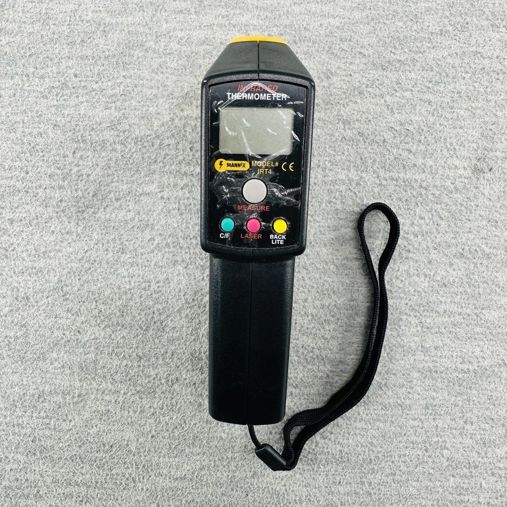 MANNIX INFRARED THERMOMETER IRT4 - Laser Lightning Backlight C