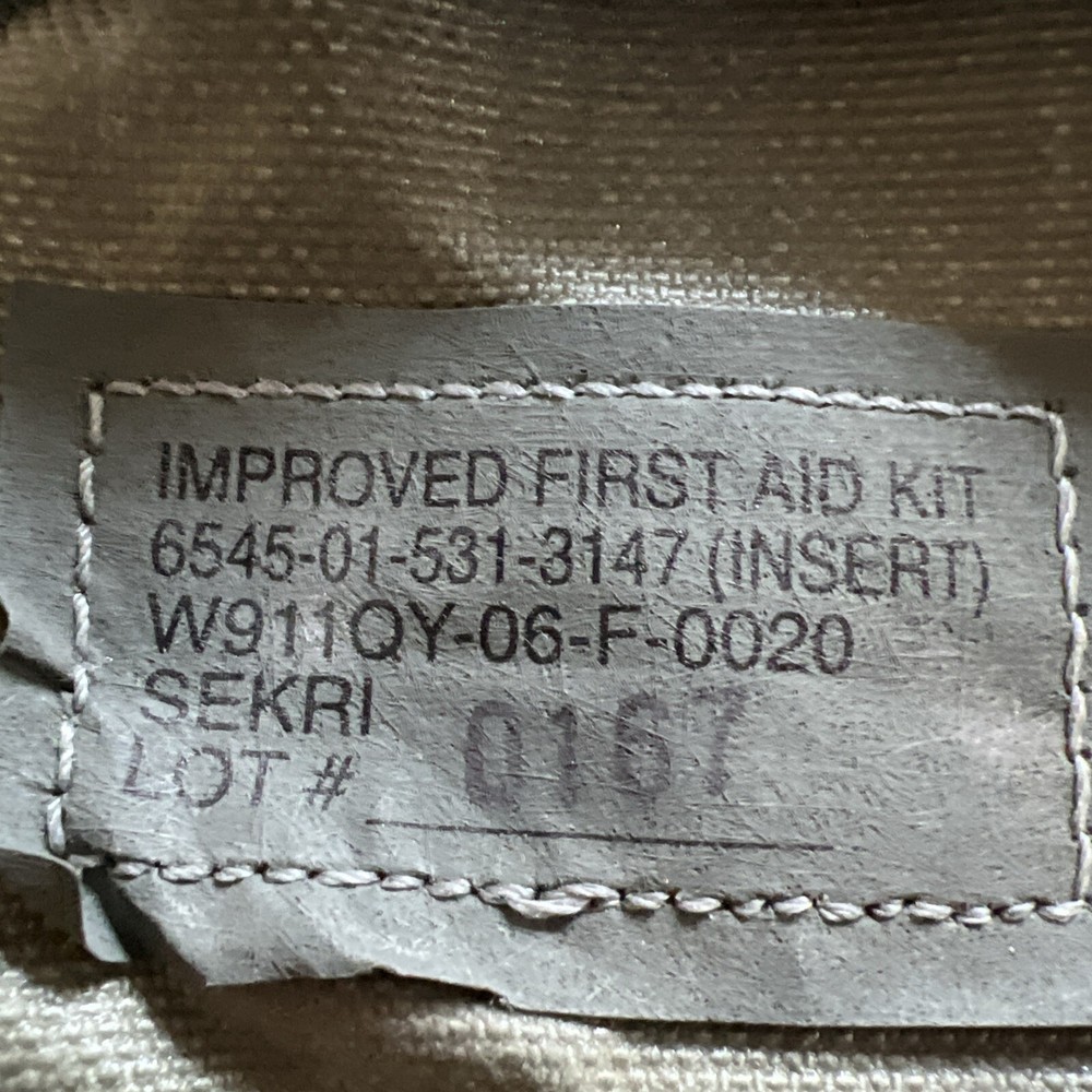 First Aid Digital Camo Improved Pouch and Insert Field Gear #0167