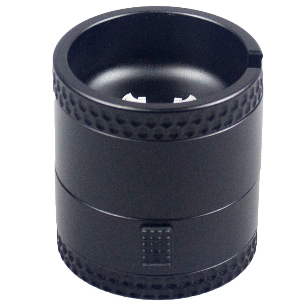 2.5'' 4 Parts Viking Axe Toothless Mortar Plus Pestle Grinder Gunmetal Color