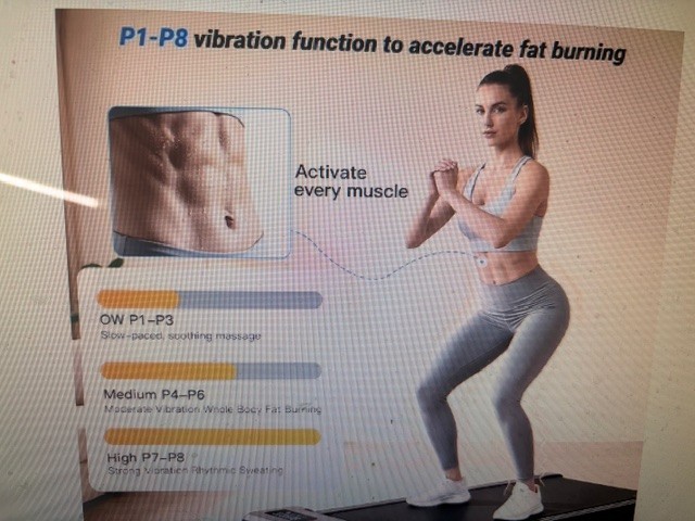 Walking Pad treadmill with incline and foldable