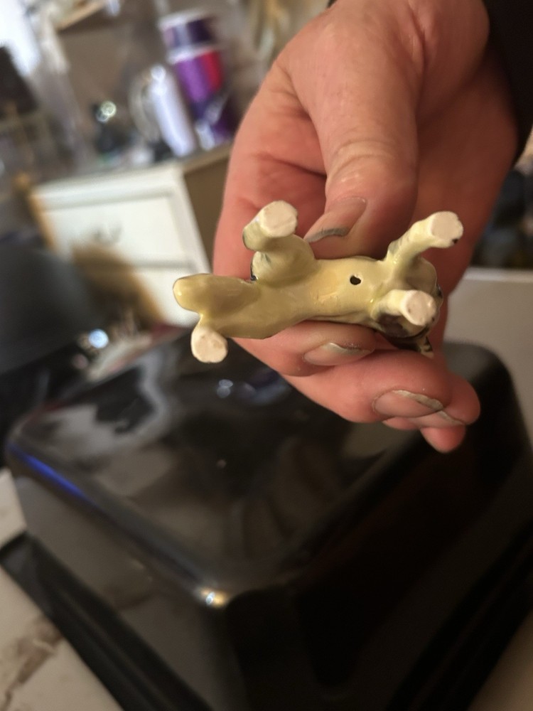 Small Ceramic German Shepherd Dog