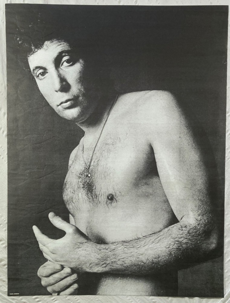 Tom Jones  1969 Large Matte Poster  Hippie Head Shop