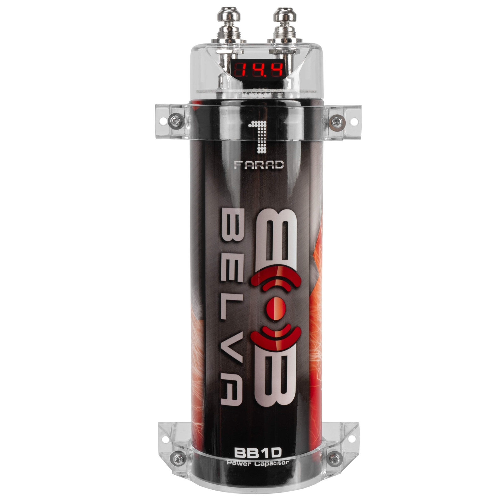 BB1D | 1.0 Farad Capacitor with Red Digital Voltage Display