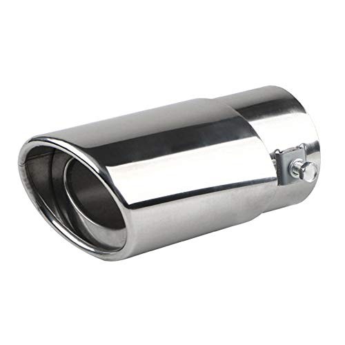 Universal Straight Type Stainless Steel Car Exhaust Tail Muffler Tip Pipes Fit