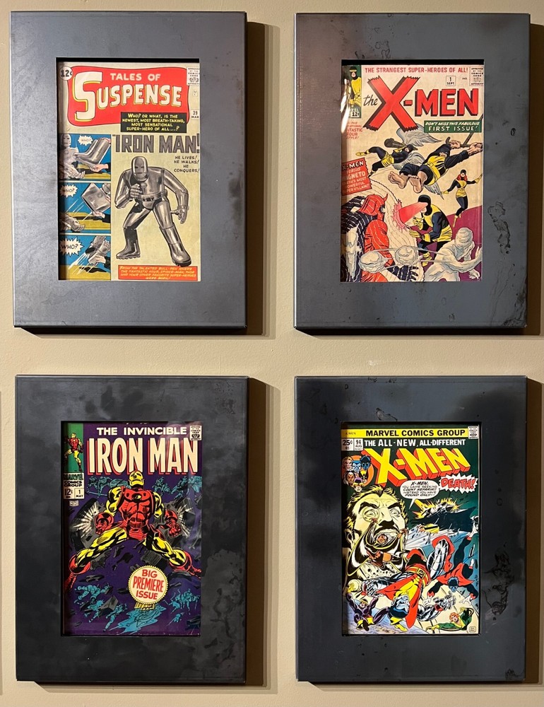 Comic Book Display Frame for Graded/Slabbed - Solid Steel and beautiful