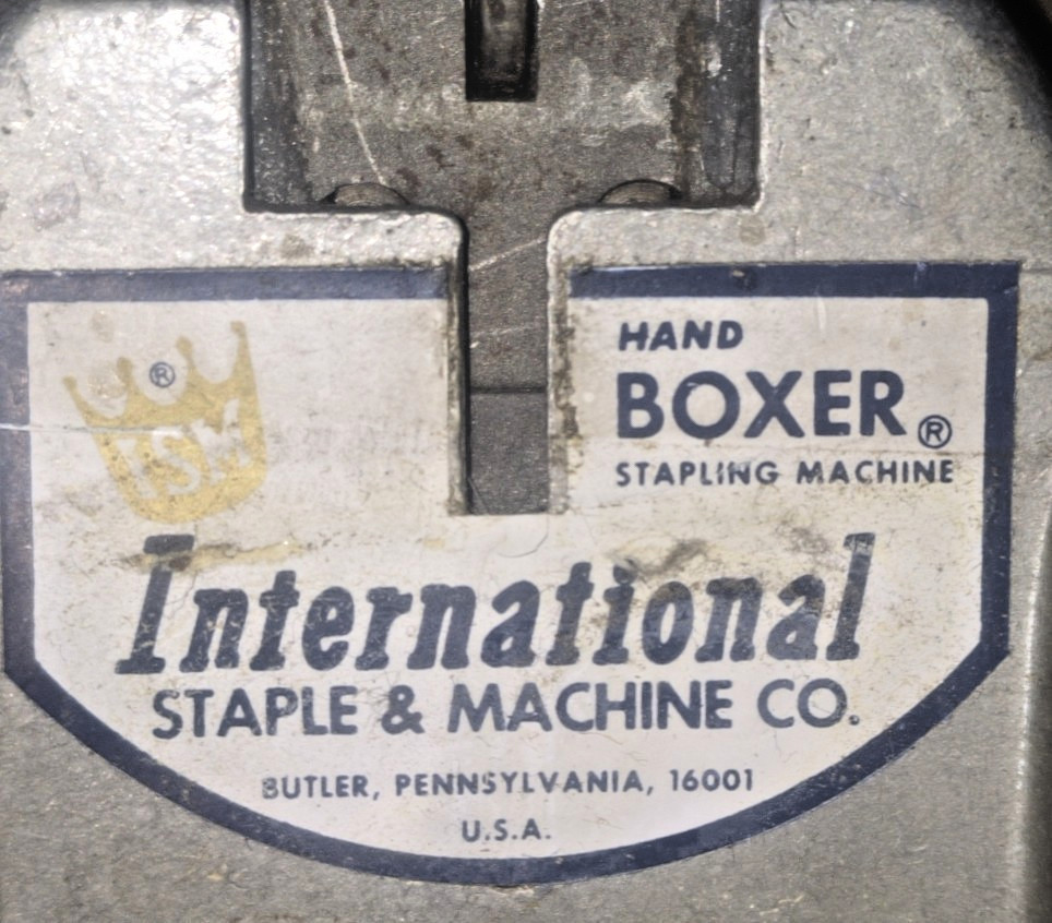 International Staple HB3 Hand Boxer Spring Slide Assembly Only