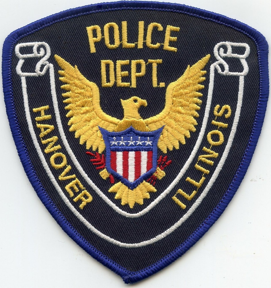 HANOVER ILLINOIS IL POLICE PATCH