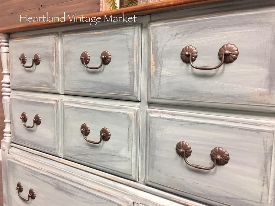 3" Stamped Single Bail Pull with Daisy Design Backplates Solid Brass