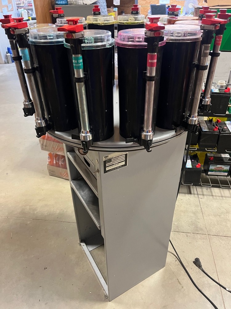 Fluid management paint mixer