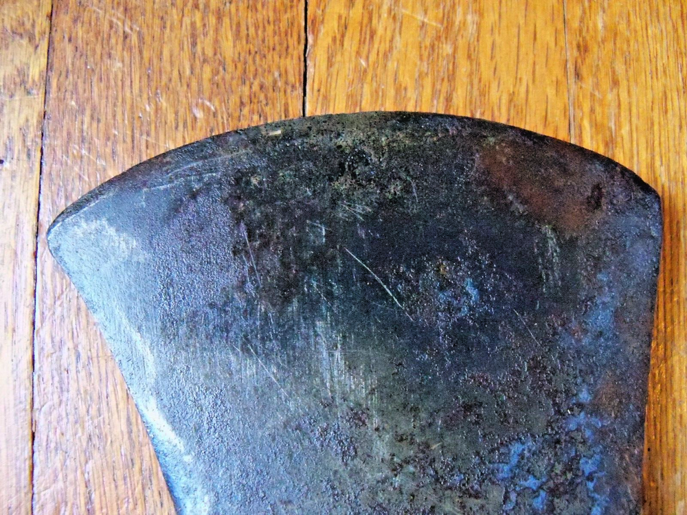 Vintage Unmarked Heavy Double Bit Axe Head