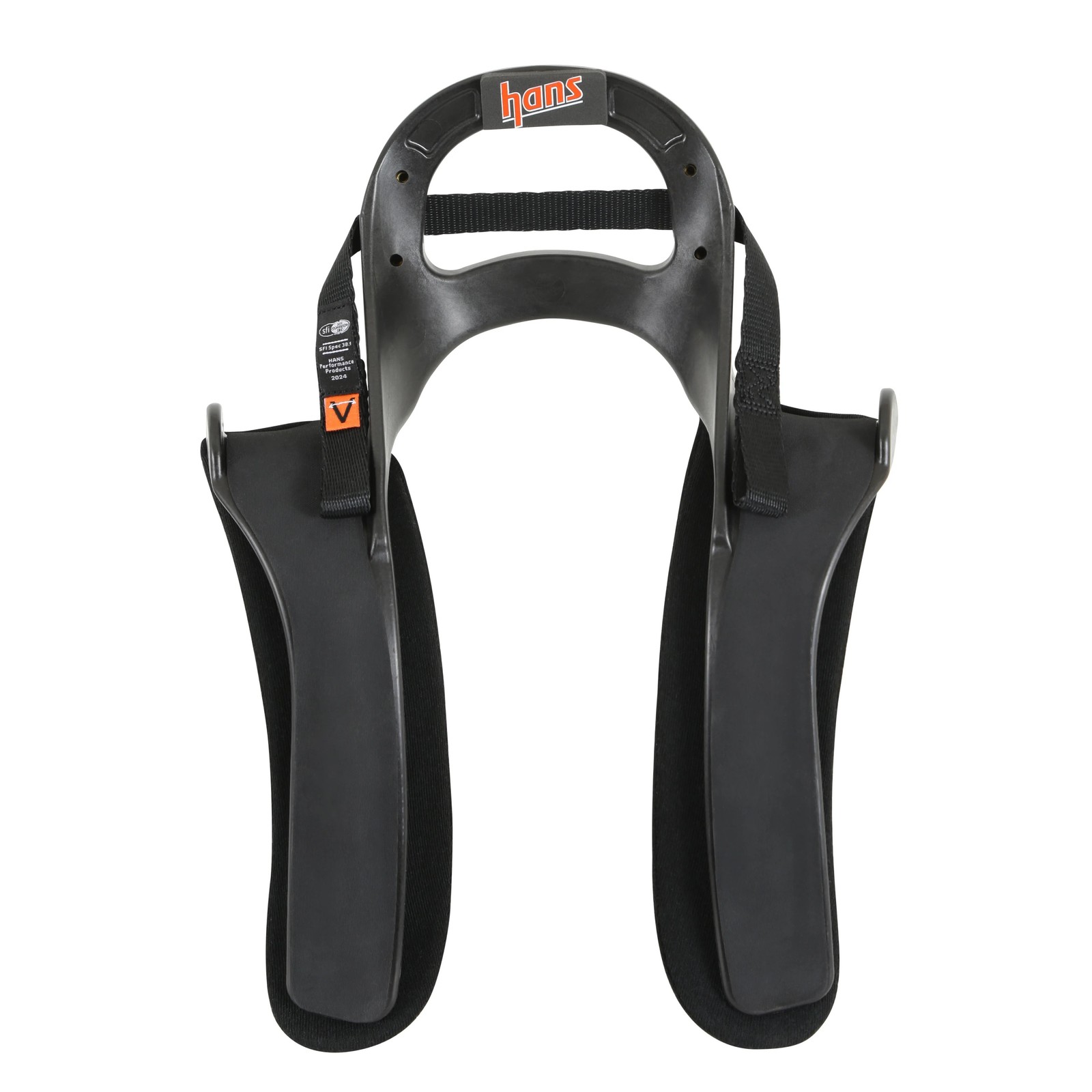 HANS H4L20QC Frontal Head Restraint Device SFI 38.1 20 Degree Quick Click LARGE