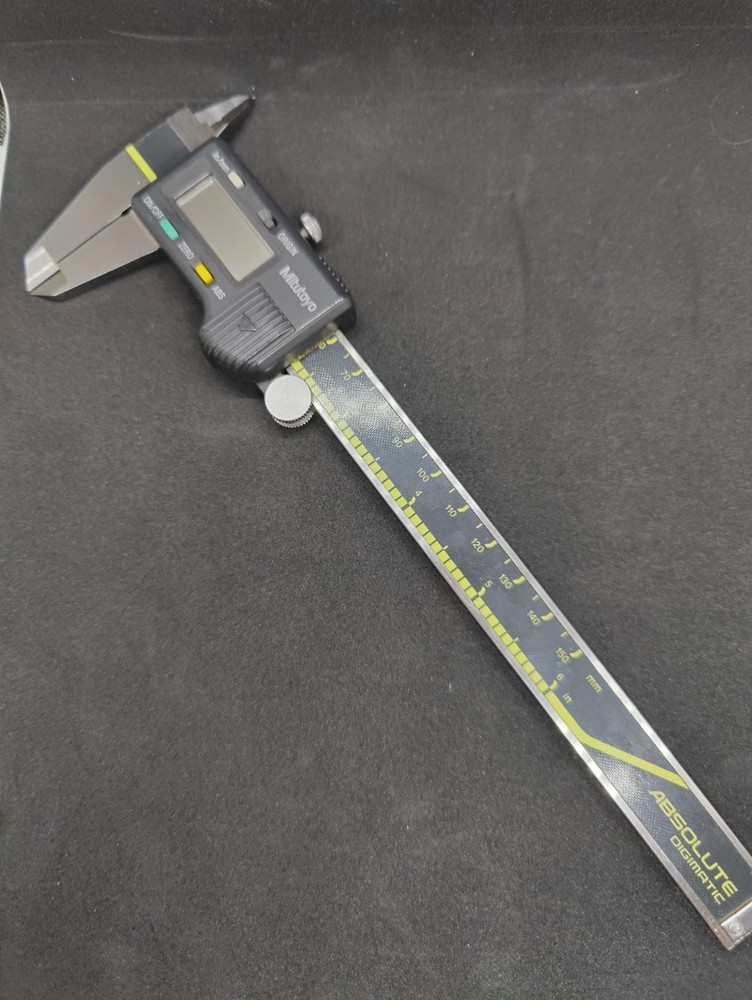 MITUTOYO ABSOLUTE AOS DIGIMATIC 0-6” DIGITAL CALIPER, MODEL: CD-6” ASX