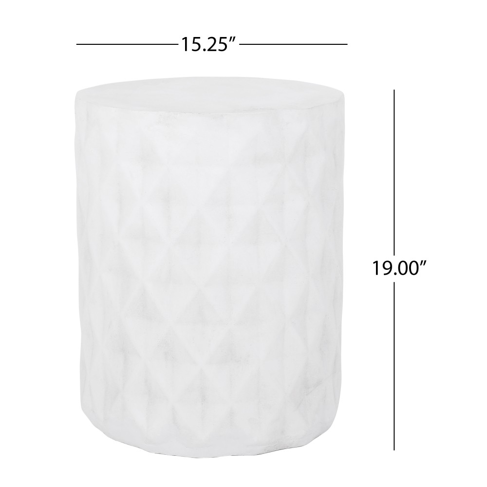 Outdoor Light Weight Concrete Side Table