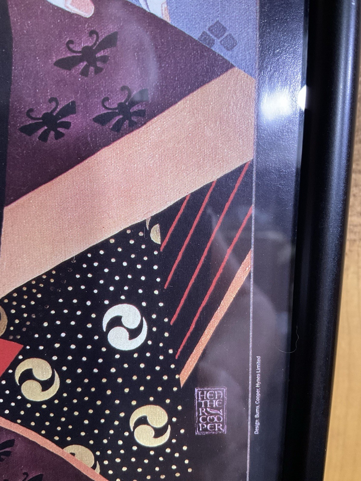 Vintage STRATFORD FESTIVAL Poster THE MIKADO Gilbert & Sullivan 14x9 framed