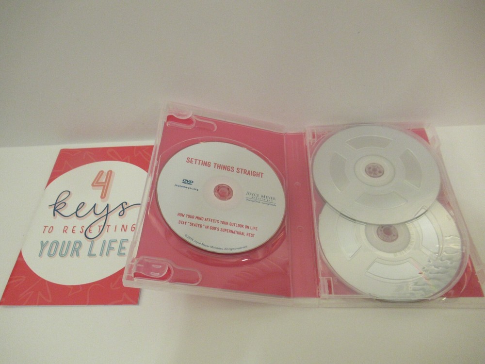 Joyce Meyer - Setting Things Straight (DVD + CD) 5-Disc Set + Booklet