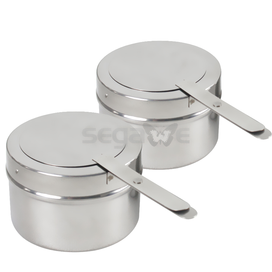 Stainless Steel 4Pack 8 Quart Rectangular Chafing Dish Full Size Buffet Catering
