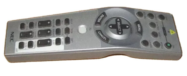 NEC RD-382E Remote Control for Projector 7N900233