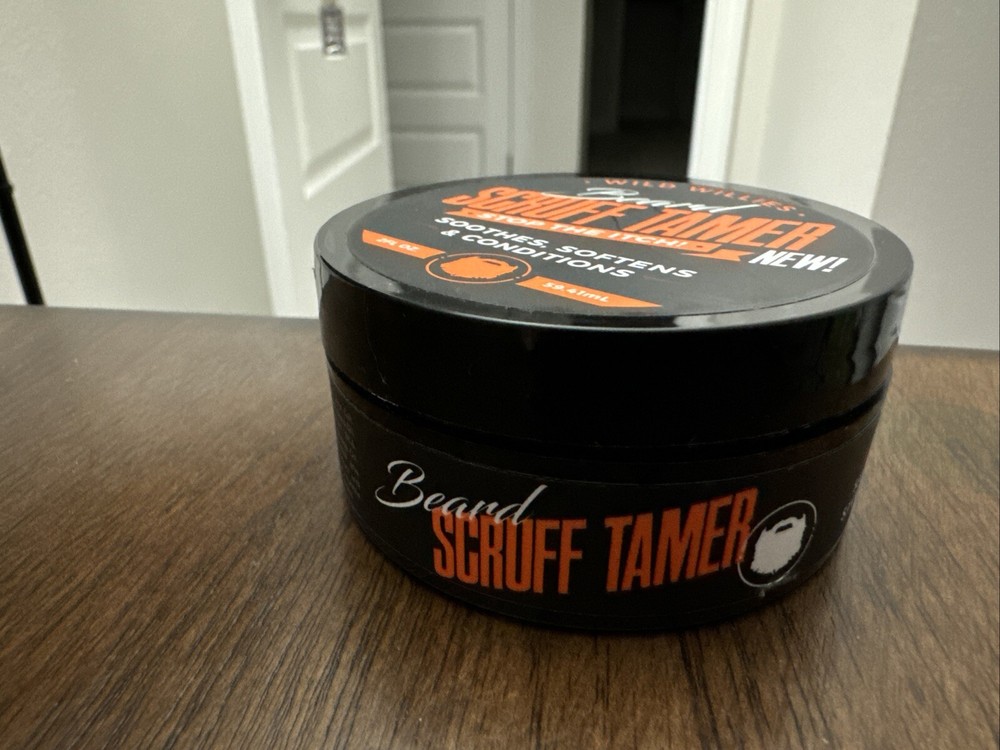 Wild Willies Beard Scruff Tamer, Beard Styling Cream, 2 fl oz
