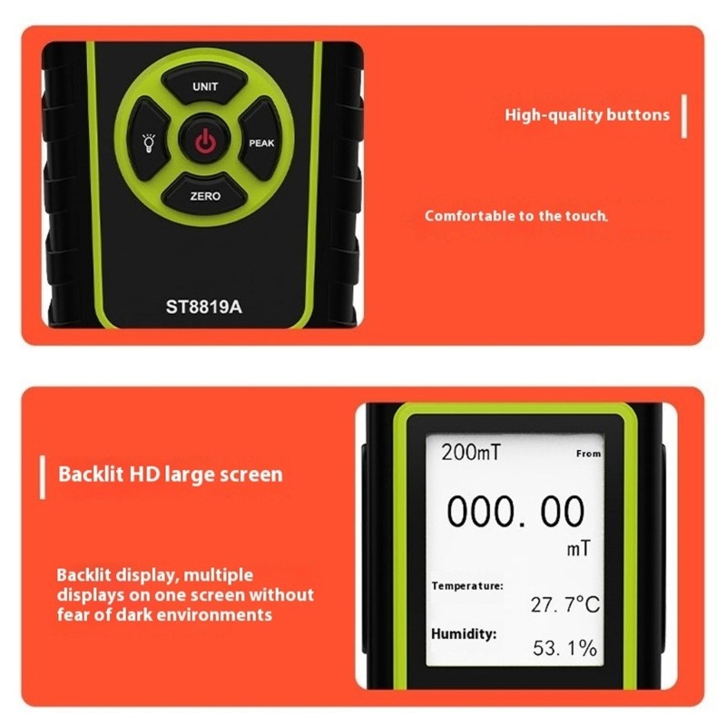 Delicate Field Strength Meter Display Scientific Measurement Device