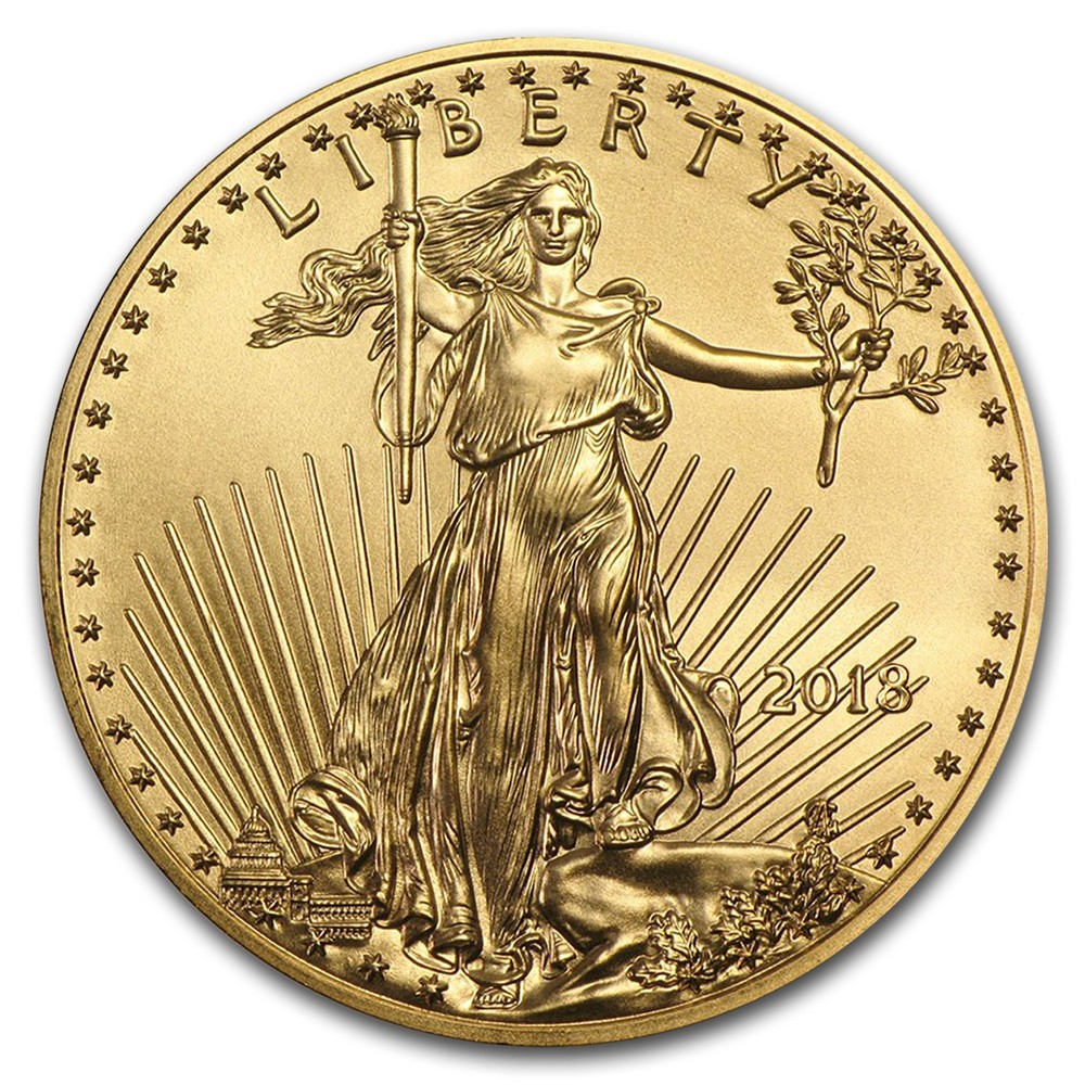 2018 1/10 oz American Gold Eagle MS-69 PCGS (FirstStrike®)