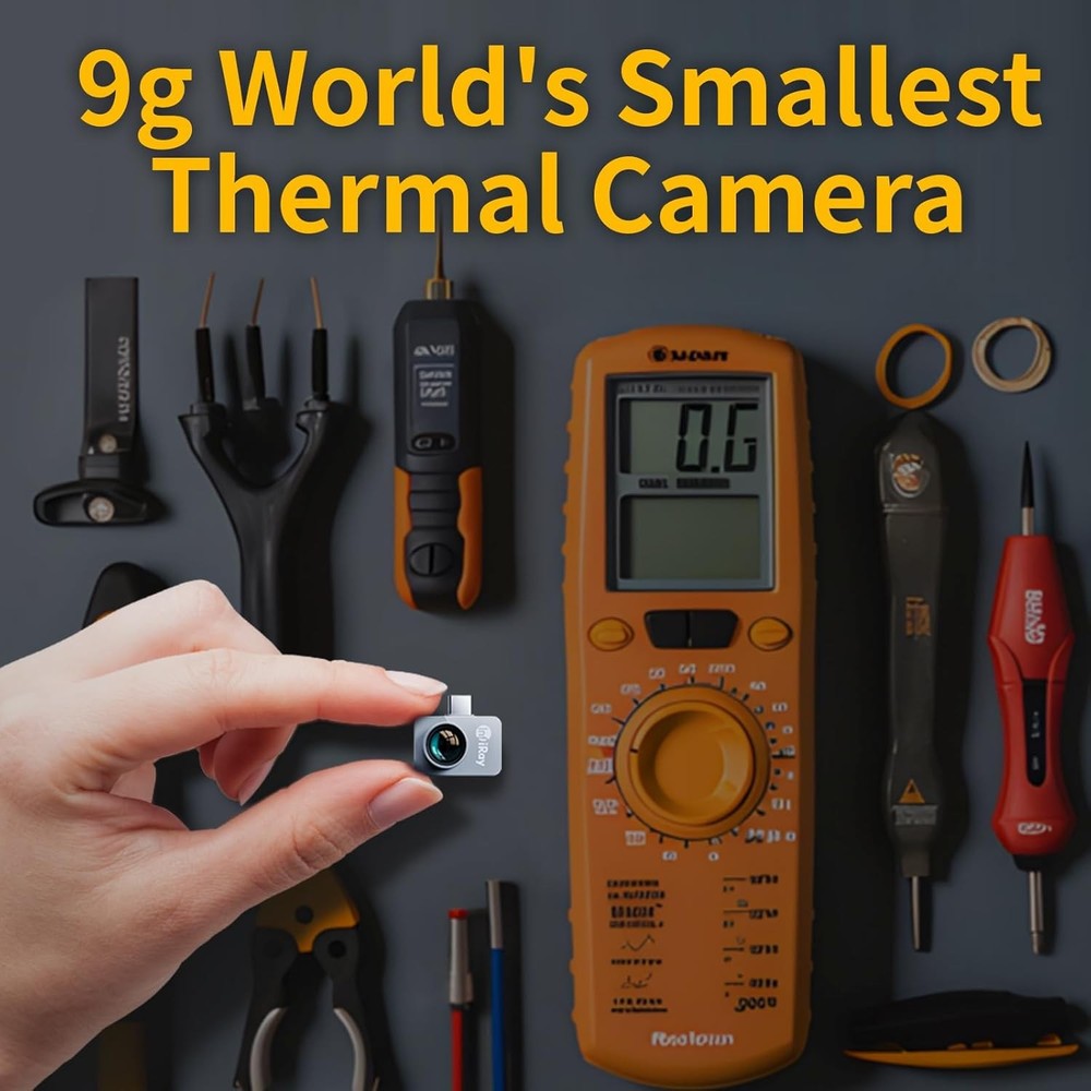 Thermal Imaging Camera – Android Type-C, InfiRay P2 Pro with Magnetic Macro Le