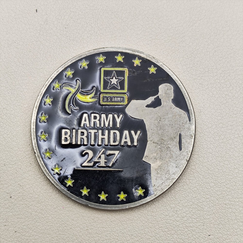 US Army Birthday 247 USAA 100 Challenge Coin