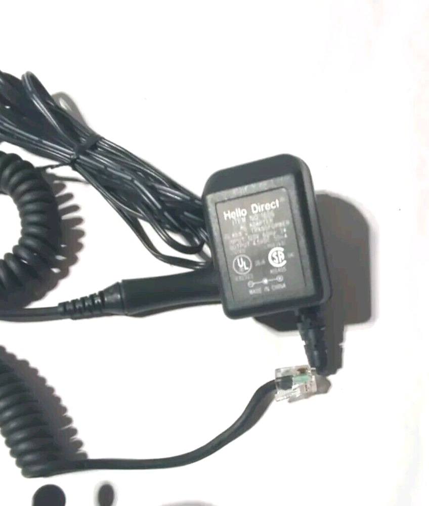 HELLO DIRECT 1650 SUPERPRO AMPLIFIER W/ POWER SUPPLY & CORDS - TESTED