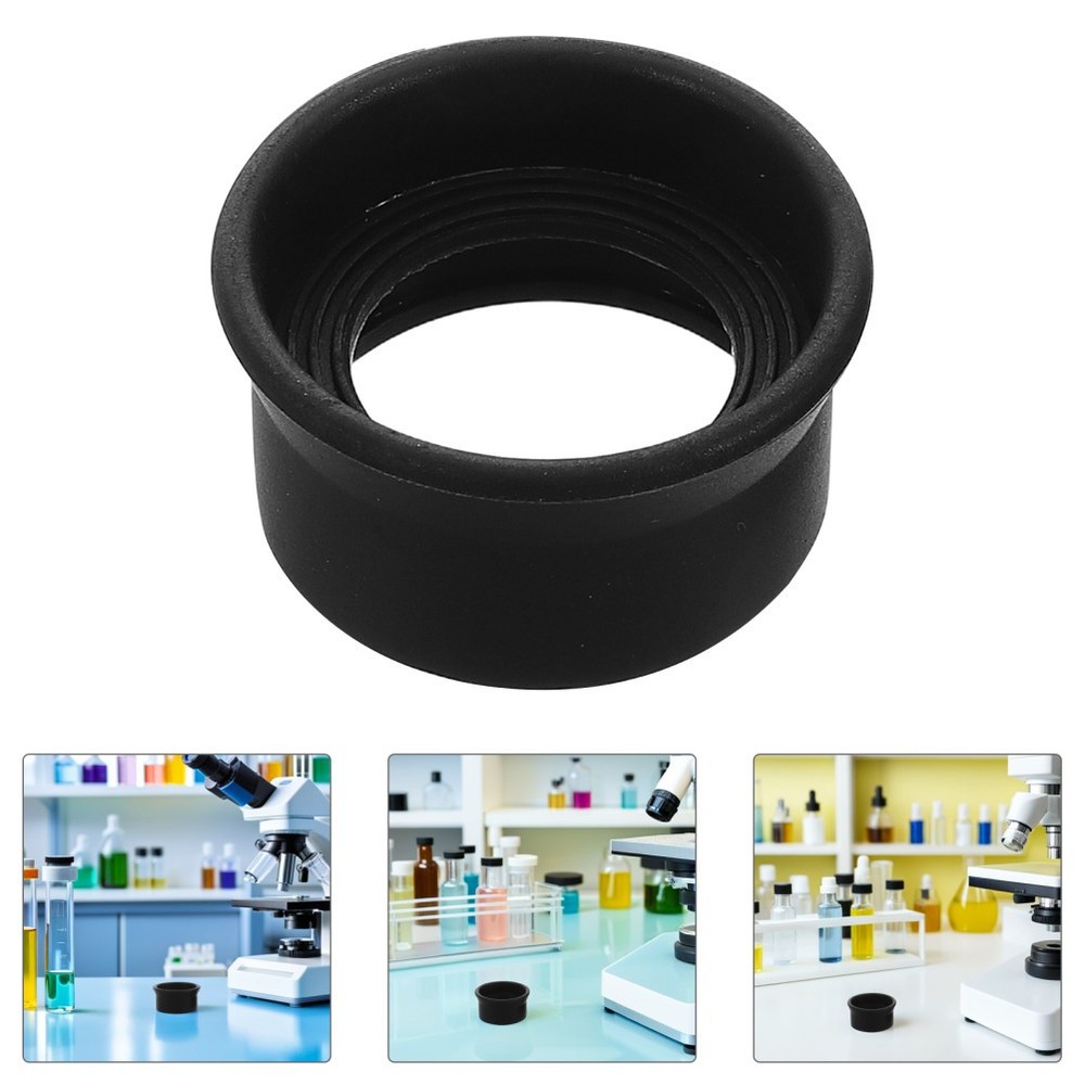 3pcs Binocular Eye Cups Replacement - Rubber Microscope Eyepiece Fits 31-33 Mm