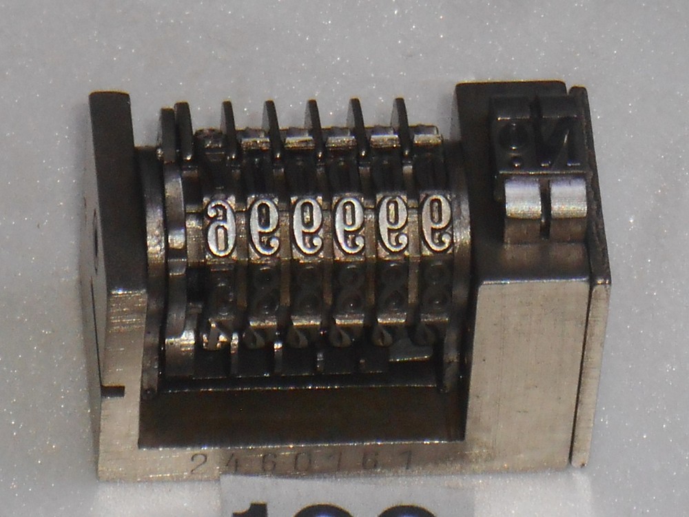 LEIBINGER | letterpress Reverse numbering machine | 100
