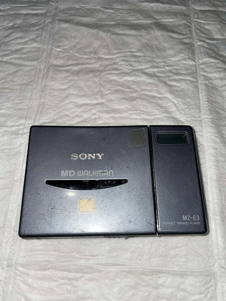 Sony MD Walkman MZ-E3 Portable Minidisc Player Working ( Read Description)