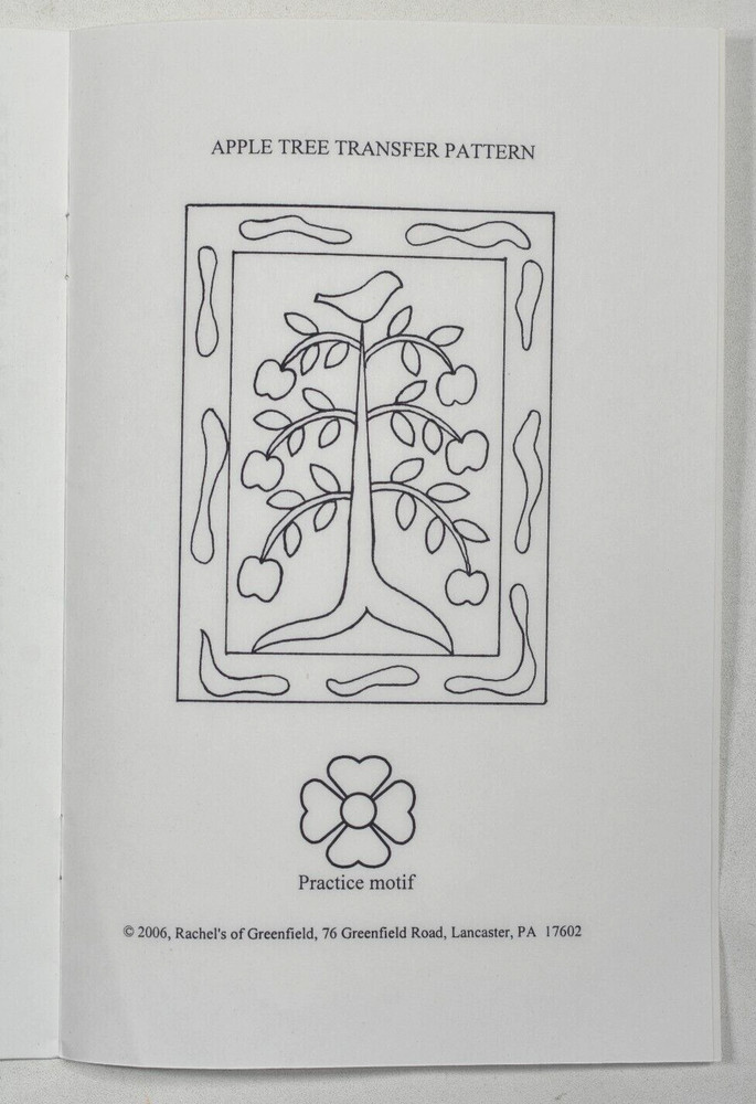APPLE TREE Punchneedle Embroidery Kit Rachel T. Pellman NEW Complete Primitive