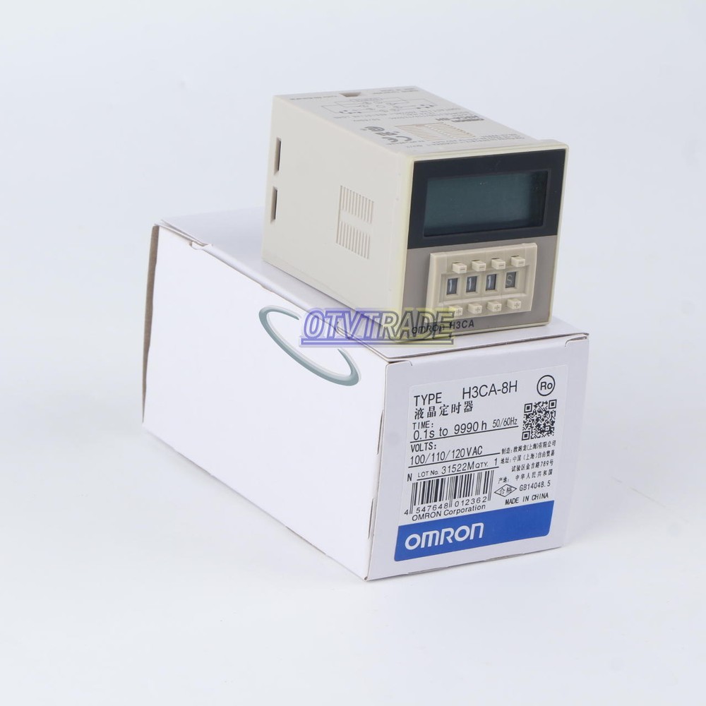 1PCS Omron Timer H3CA-8H 100/110/120VAC NEW