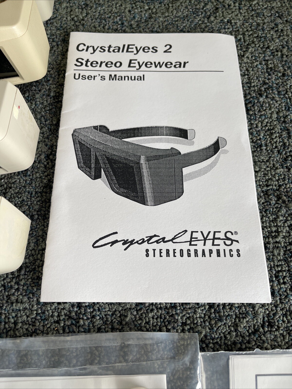 Lot of (10) StereoGraphics CrystalEYES CE2 with Emitters - FREE SHIPPING