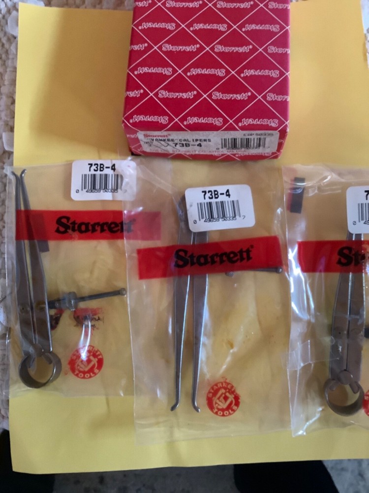 Starrett 73B-4 Yankee Spring type inside  Caliper, Quick Spring Nut EDP # 50335