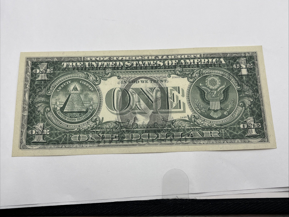 1969-B $1 Bill Printing Error