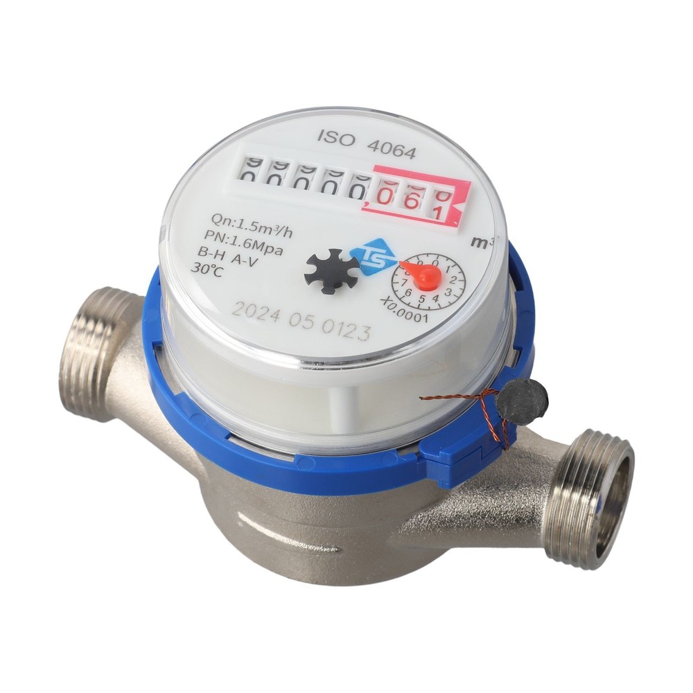 Smart digital water meter household mechanical rotor pointer cold water meter