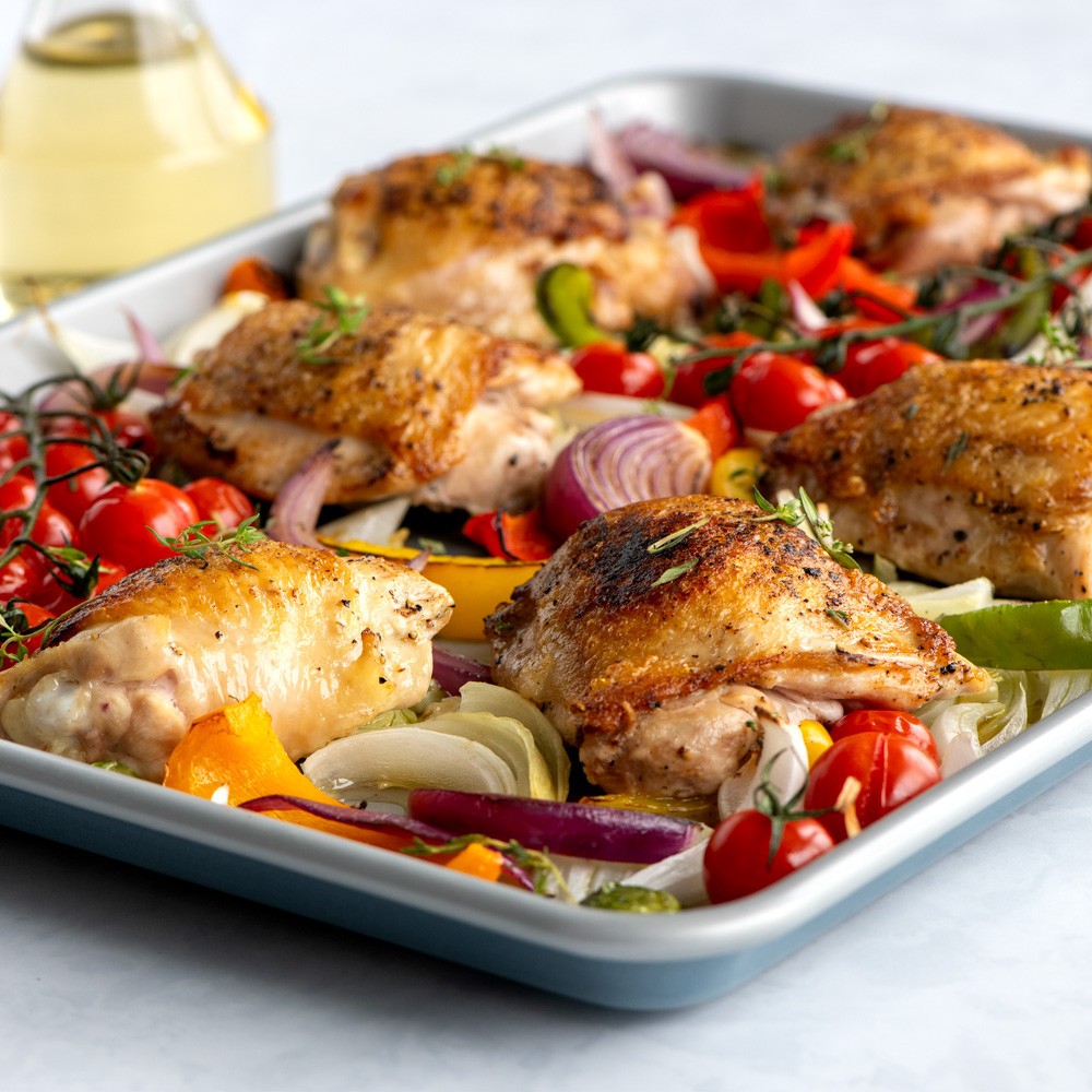 Nordic Ware Brilliant Half Sheet with Multi-Purpose Oven & Cooling Rack