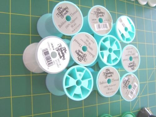 120 Empty thread spools Various sizes & colors + misc circles Craft project#1653
