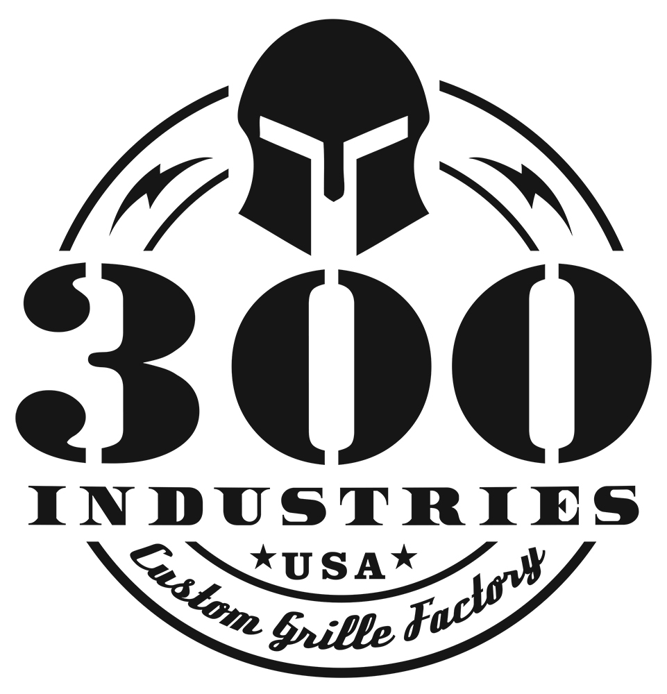 Custom Steel Aftermarket Grille "X" LED X-LITE fits CanAm Maverick X3 RED Grill