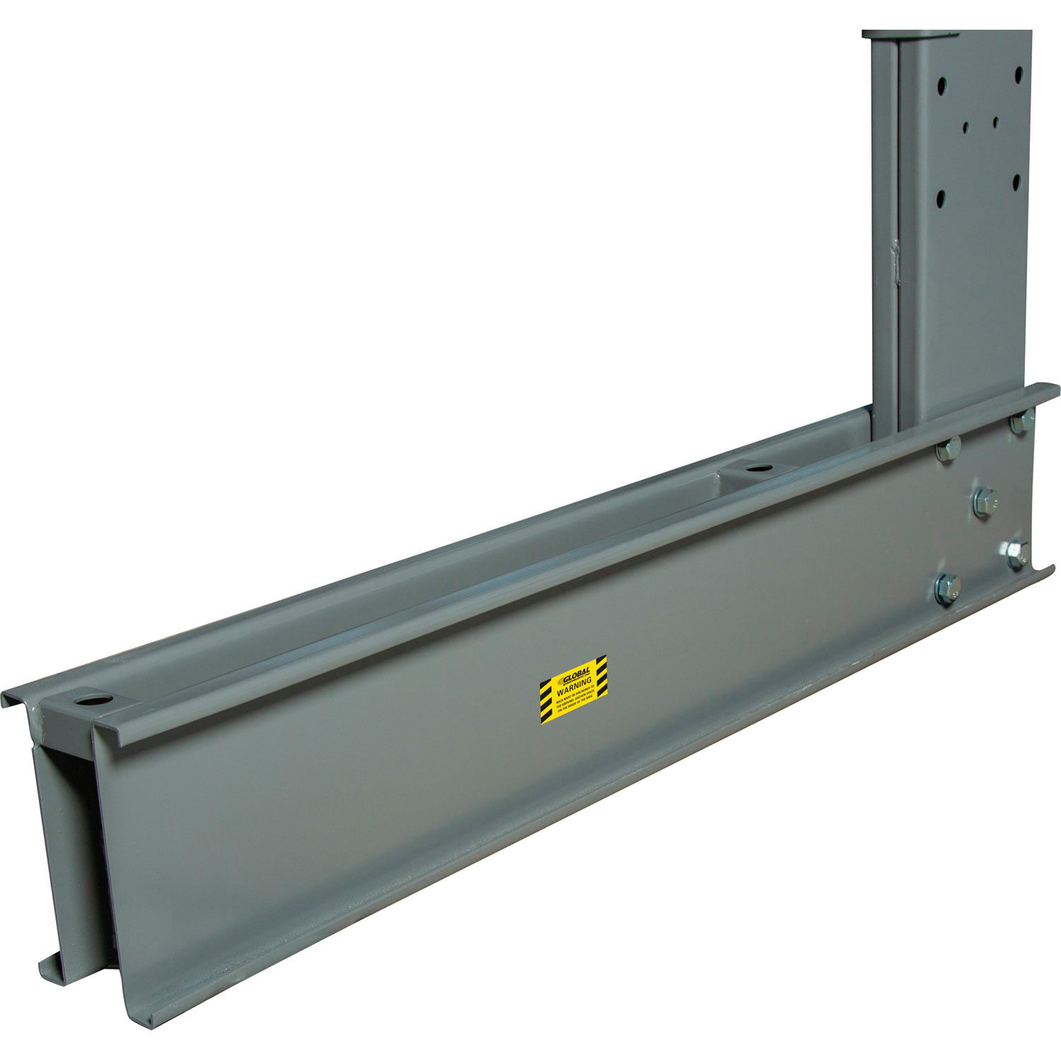 Global Industrial Single Sided Heavy Duty Cantilever Rack Starter 2" Lip