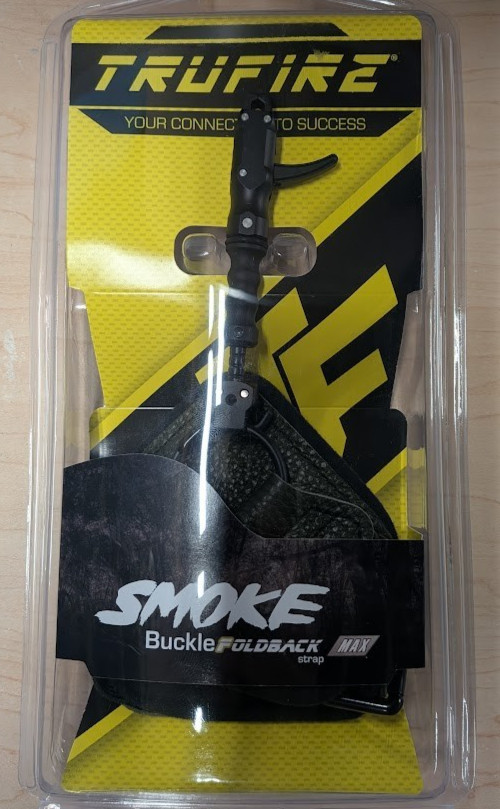 @NEW@ TruFire Smoke MAX Foldback Compound Bow Release Aid MXSMBF