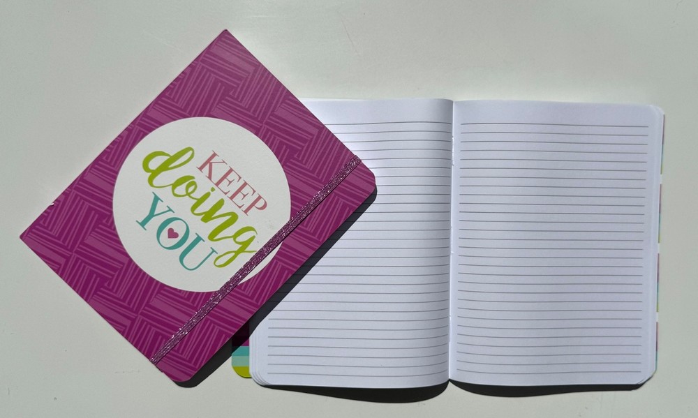 Studio C Notebook Composition Book & Mini Pocket Size Notes Pad Bundle