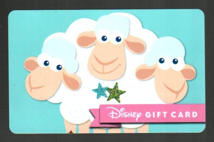 DISNEY Three Sheep ( 2019 ) Gift Card ( $0 )