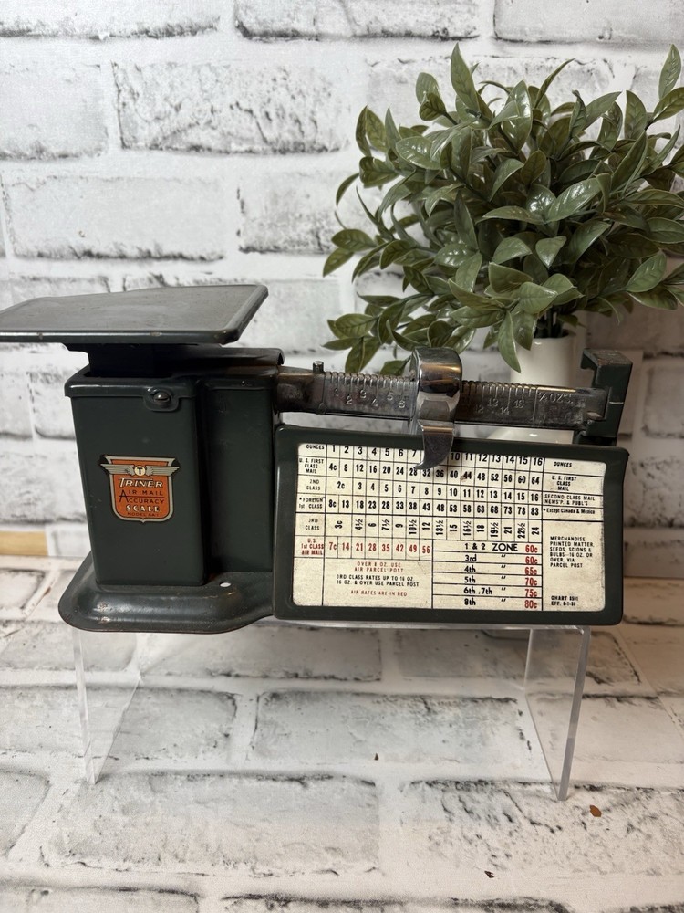 Vintage Triner Postal Airmail Scale-1950's