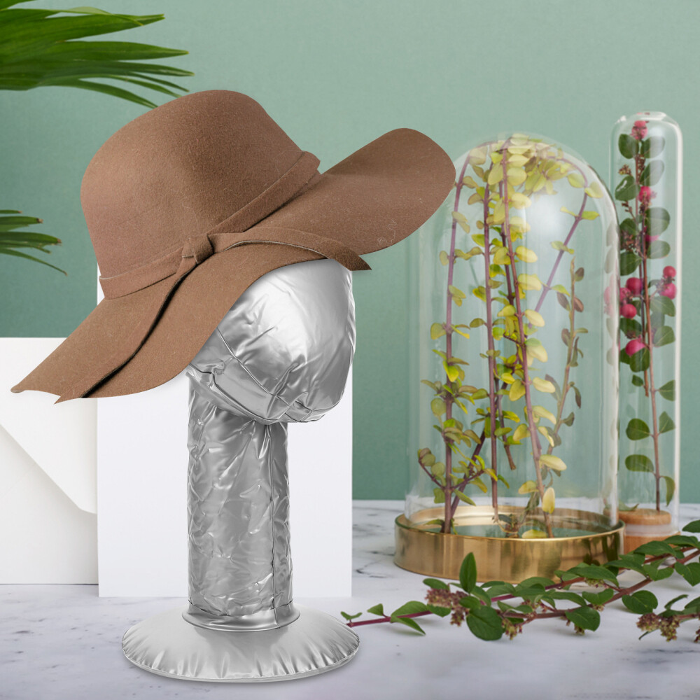 Wig Display Holder Scratch-resistant Support Inflatable Cap Stand