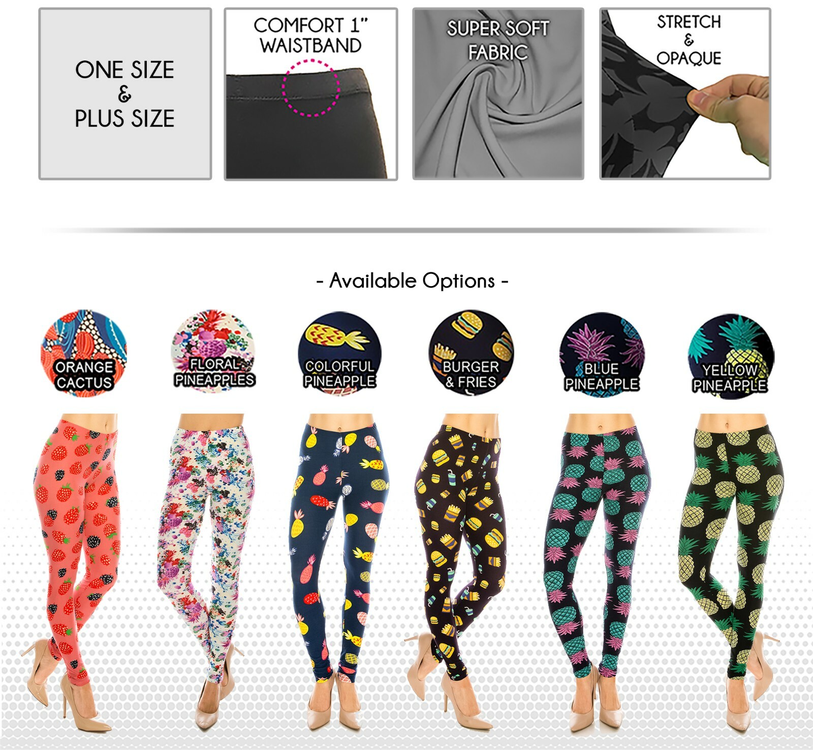 Women's Butter Soft Patterned Leggings