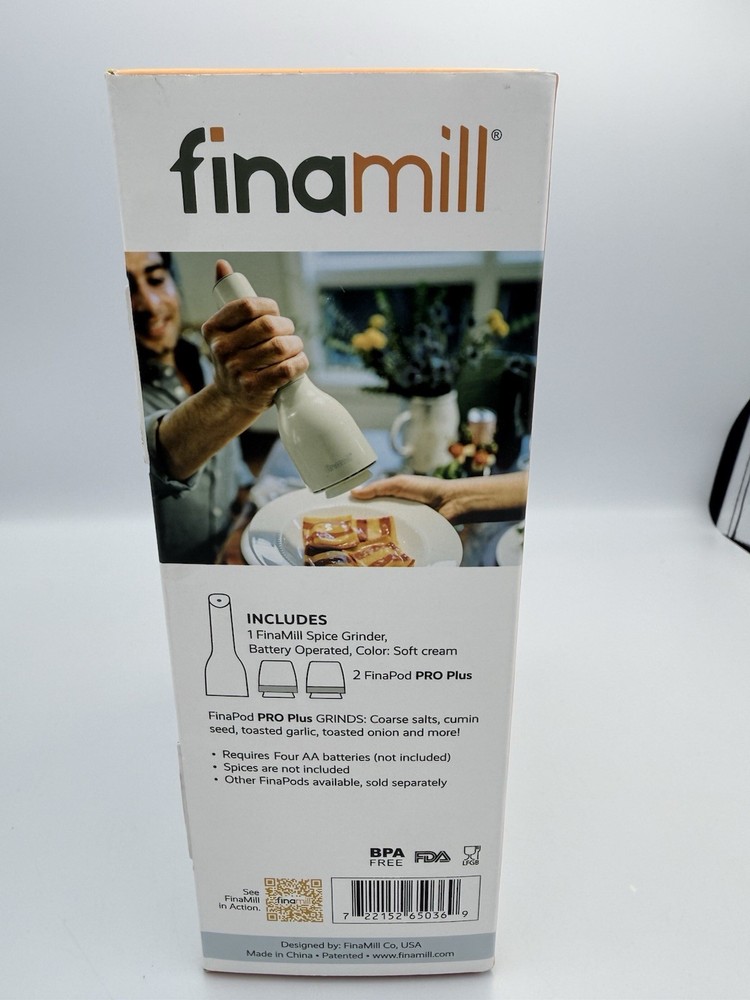 FinaMill Spice Grinder New