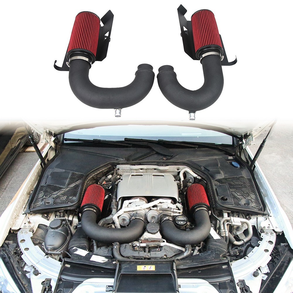 Cold Air Intake System For Mercedes-Benz C63 AMG S GLC63 AMG 2015-2021 4.0T V8